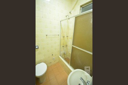 Banheiro Social de apartamento para alugar com 1 quarto, 33m² em Glória, Rio de Janeiro