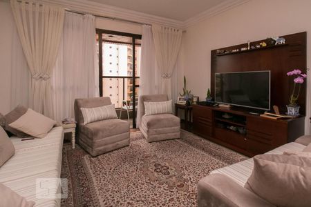 Sala de Apartamento com 3 quartos, 133m² Jardim Anália Franco