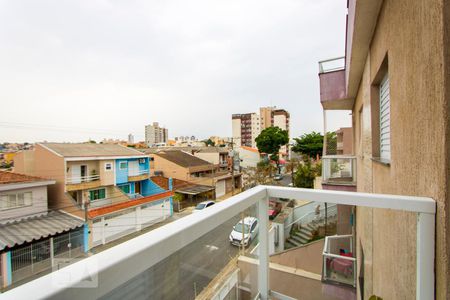 Varanda do quarto 1 de apartamento à venda com 2 quartos, 100m² em Vila Curuca, Santo André