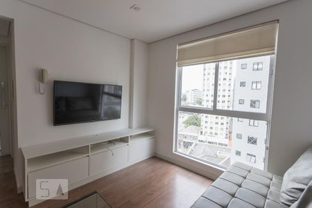 Sala de apartamento para alugar com 1 quarto, 55m² em Alto da Glória, Curitiba