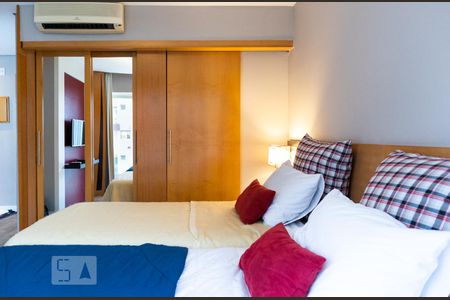 Sala/Quarto de kitnet/studio para alugar com 1 quarto, 27m² em Paraíso, São Paulo