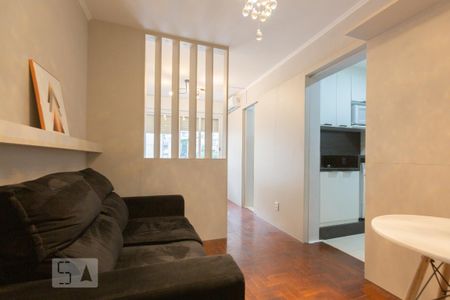 Sala de apartamento para alugar com 1 quarto, 27m² em Centro Histórico, Porto Alegre