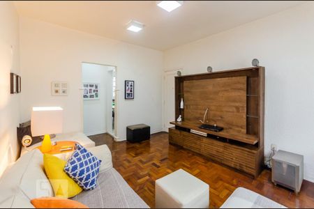 Sala de apartamento para alugar com 2 quartos, 96m² em Embaré, Santos