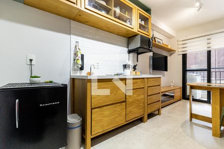 Studio à venda com 26m², 1 quarto e sem vagaCozinha