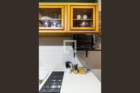 Cozinha de kitnet/studio à venda com 1 quarto, 26m² em Centro, São Paulo