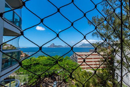 vista da Sala  de apartamento para alugar com 4 quartos, 186m² em Boa Viagem, Niterói