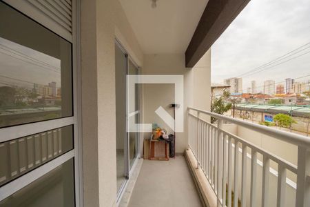Varanda  de apartamento à venda com 3 quartos, 66m² em Vila Independência, São Paulo