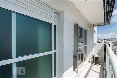 Varanda de apartamento para alugar com 1 quarto, 54m² em Ponta da Praia, Santos