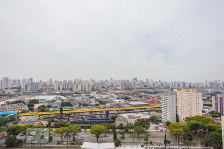 Vista da Sala/Cozinha de apartamento para alugar com 2 quartos, 35m² em Cambuci, São Paulo