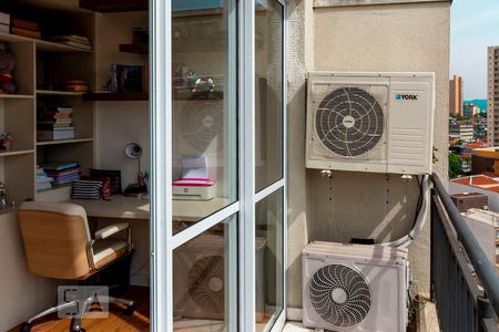 Varanda da suíte de apartamento para alugar com 1 quarto, 80m² em Santana, São Paulo