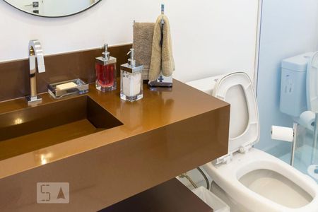 Apartamento para alugar com 80m², 1 quarto e 2 vagasBanheiro social