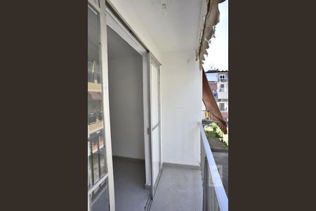 Varanda de apartamento à venda com 2 quartos, 45m² em Taquara, Rio de Janeiro