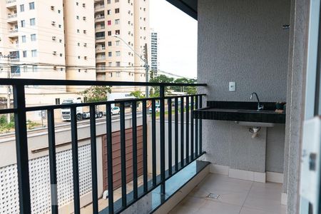 Varanda da Sala de apartamento para alugar com 2 quartos, 50m² em Vila Rosa, Goiânia