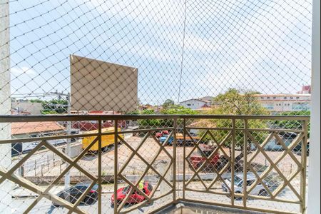 Varanda da Sala de apartamento à venda com 2 quartos, 65m² em Parque das Nações, Santo André