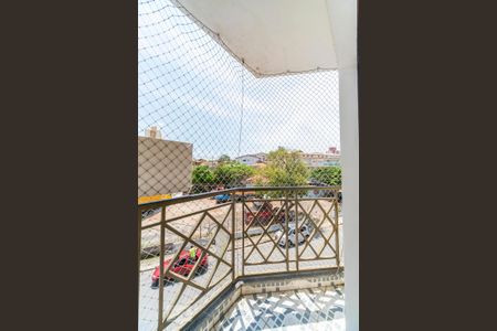 Varanda da Sala de apartamento à venda com 2 quartos, 65m² em Parque das Nações, Santo André