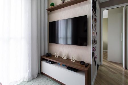 Sala de apartamento para alugar com 2 quartos, 47m² em Vila Gonçalves, São Bernardo do Campo
