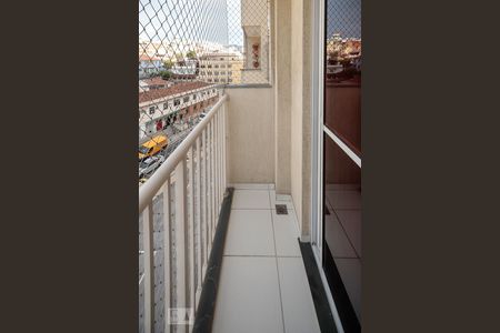Varanda de apartamento à venda com 2 quartos, 47m² em Todos Os Santos, Rio de Janeiro