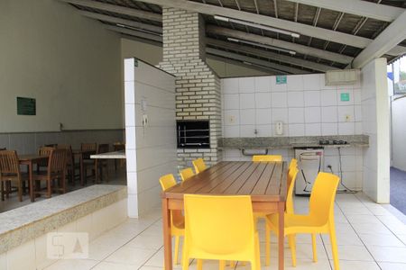 Área comum - Churrasqueira de apartamento à venda com 2 quartos, 58m² em Residencial Eldorado, Goiânia