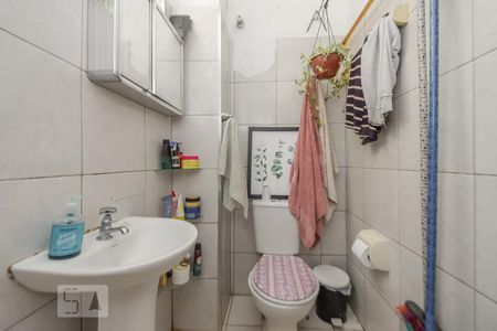 Banheiro de kitnet/studio à venda com 1 quarto, 34m² em Campos Elíseos, São Paulo