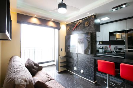 Sala de apartamento para alugar com 2 quartos, 56m² em Jardim Norma, São Paulo