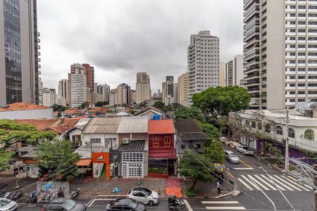 Sala - vista de apartamento para alugar com 2 quartos, 112m² em Pinheiros, São Paulo