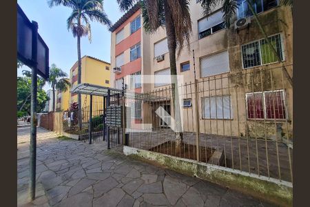 Fachada do Prédio de apartamento para alugar com 1 quarto, 44m² em Jardim do Salso, Porto Alegre