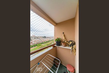Varanda da Sala de apartamento à venda com 3 quartos, 67m² em Utinga, Santo André