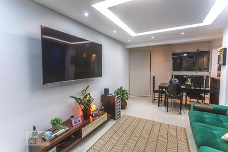 Sala de estar de apartamento à venda com 4 quartos, 198m² em Jardim Wallace Simonsen, São Bernardo do Campo