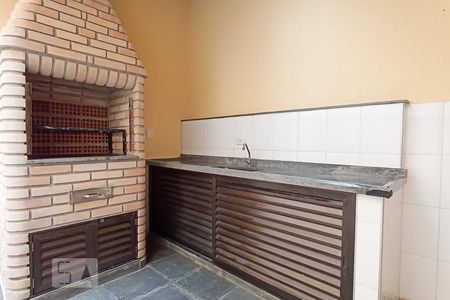 Casa para alugar com 143m², 3 quartos e 2 vagasDetalhe churrasqueira