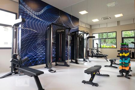 Studio para alugar com 25m², 1 quarto e sem vaga Studio para alugar com 25m², 1 quarto e sem vagaAcademia