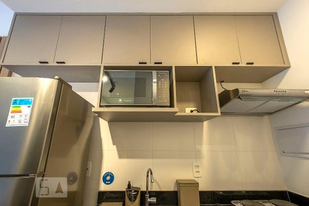 Studio para alugar com 25m², 1 quarto e sem vaga Studio para alugar com 25m², 1 quarto e sem vagaCozinha