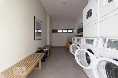 Studio para alugar com 25m², 1 quarto e sem vaga Studio para alugar com 25m², 1 quarto e sem vagaLavanderia