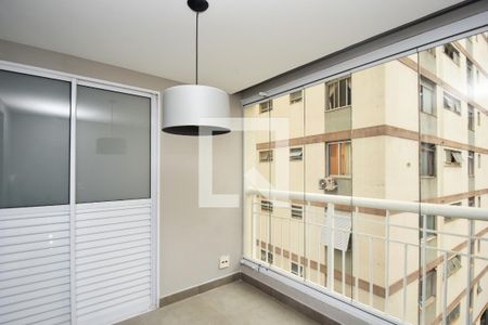 Varanda da Sala de apartamento à venda com 1 quarto, 45m² em Jardim Paulista, São Paulo