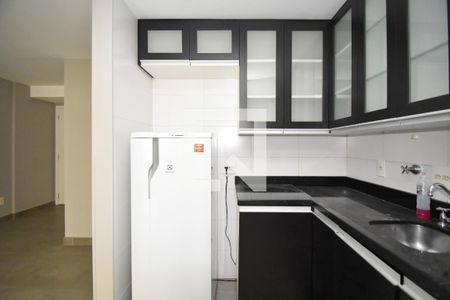 Cozinha de apartamento à venda com 1 quarto, 45m² em Jardim Paulista, São Paulo