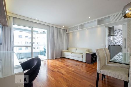 Sala de apartamento para alugar com 2 quartos, 76m² em Pinheiros, São Paulo