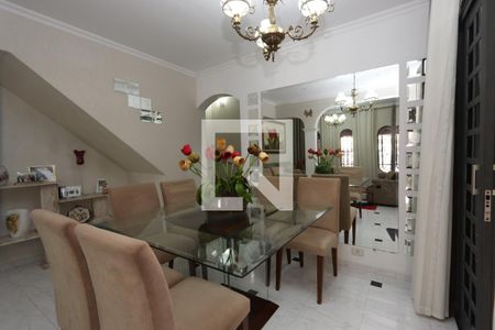 Sala de Jantar de casa à venda com 3 quartos, 180m² em Vila Tolstoi, São Paulo