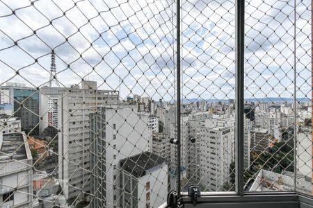 Quarto 1 e 2 - Varanda - Vista de apartamento à venda com 3 quartos, 117m² em Liberdade, São Paulo