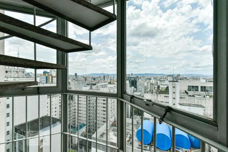 Sala - Vista de apartamento à venda com 3 quartos, 117m² em Liberdade, São Paulo