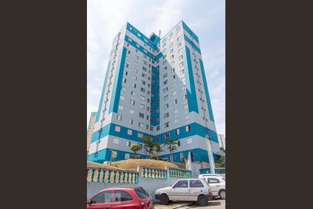 Apartamento à venda com 58m², 2 quartos e 2 vagasFachada do bloco