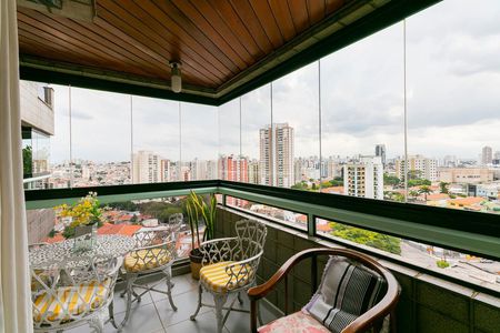 Varanda da Sala de apartamento à venda com 3 quartos, 125m² em Vila Formosa, São Paulo