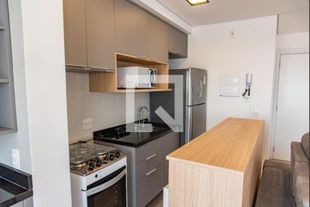 Cozinha de apartamento para alugar com 1 quarto, 50m² em Vila Mariana, São Paulo