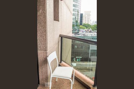Varanda de apartamento à venda com 1 quarto, 45m² em Jardim Paulistano, São Paulo