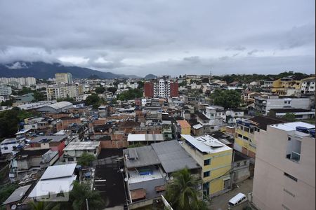 Vista do Quarto de apartamento à venda com 1 quarto, 34m² em Taquara, Rio de Janeiro