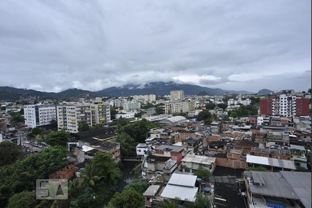 Vista da Sala de apartamento à venda com 1 quarto, 34m² em Taquara, Rio de Janeiro