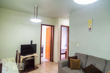Sala de Apartamento com 2 quartos, 55m² Santa Cruz