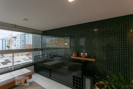 Varanda da Sala de apartamento para alugar com 3 quartos, 116m² em Anchieta, Belo Horizonte