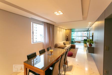 Sala de apartamento para alugar com 3 quartos, 116m² em Anchieta, Belo Horizonte