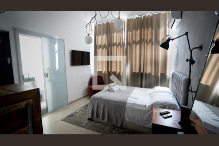 Sala/Quarto de apartamento para alugar com 1 quarto, 20m² em Botafogo, Rio de Janeiro