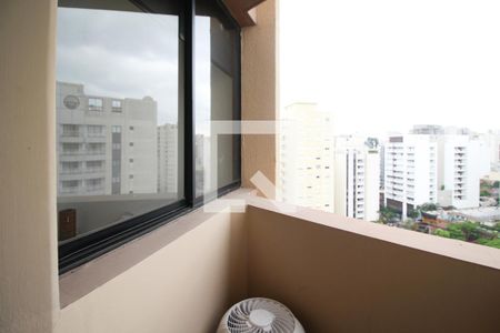 Varanda de apartamento para alugar com 1 quarto, 31m² em Indianópolis, São Paulo