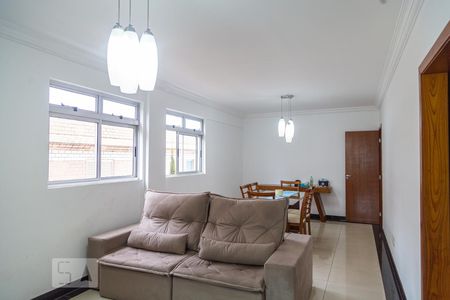 Sala de apartamento à venda com 4 quartos, 130m² em União, Belo Horizonte
